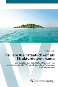 Insulare Kleinstaatlichkeit als Strukturdeterminante
