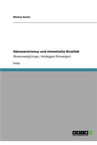 Hämozentrismus und mimetische Rivalität