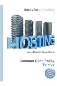 Common Open Policy Service