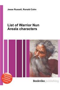 List of Warrior Nun Areala Characters