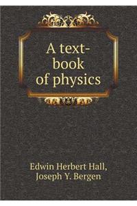 A text-book of physics