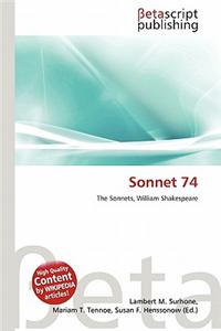 Sonnet 74