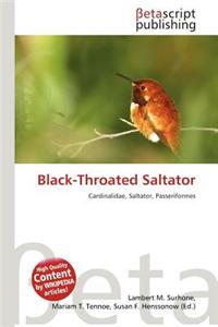 Black-Throated Saltator