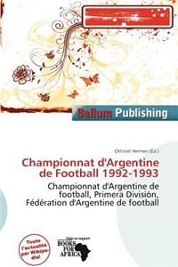 Championnat D'Argentine de Football 1992-1993