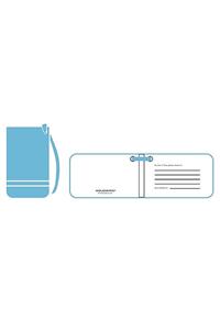 Moleskine Luggage Tag Cerulean Blue