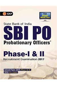 SBI PO 2017 Phase 1 and Phase 2 Guide