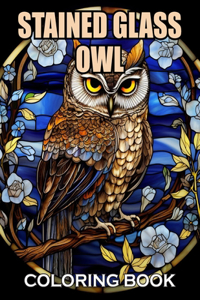 Stained Glass Owl Coloring Book