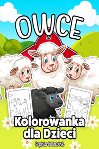 Owce Kolorowanka Dla Dzieci