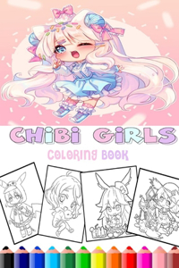 Chibi Girls Coloring Book