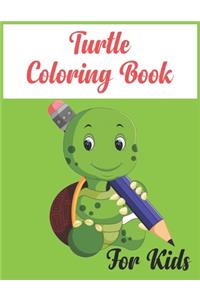 Turtle Coloring Book For Kids