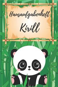 Hausaufgabenheft Kirill