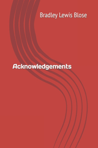 Acknowledgements