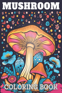 Mushroom Coloring Book