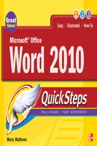 Microsoft Office Word 2010 Quicksteps