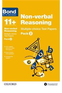 Bond 11+: Non-verbal Reasoning: Multiple-choice Test Papers