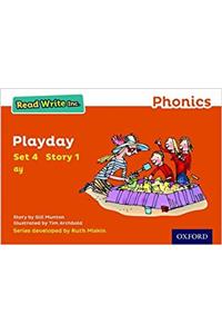 Read Write Inc. Phonics: Playday (Orange Set 4 Storybook 1)
