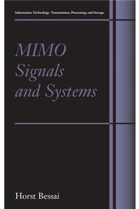 Mimo Signals and Systems