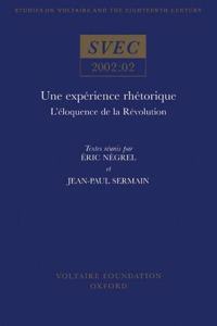 Une Expérience Rhétorique