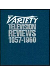 Variety Television Reviews, 1957-60