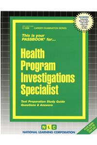 Health Program Investigations Specialist