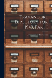 Travancore Directory for 1943, Part I