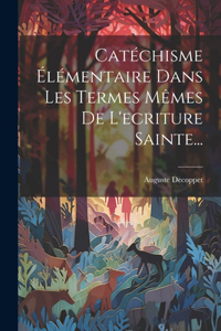 Catéchisme Élémentaire Dans Les Termes Mêmes De L'ecriture Sainte...