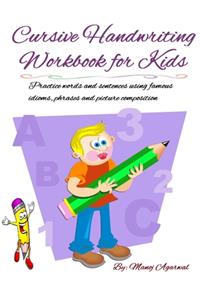 Cursive Handwriting Workbook for Kids