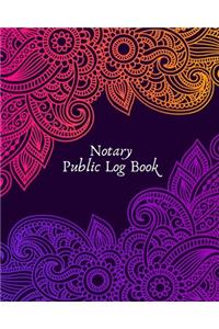 Notary Public Logbook