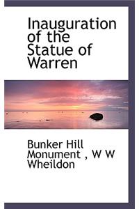 Inauguration of the Statue of Warren