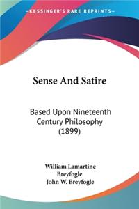 Sense And Satire