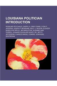 Louisiana Politician Introduction