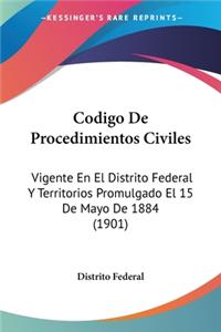 Codigo de Procedimientos Civiles