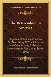 The Referendum In America