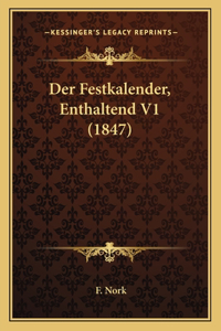 Festkalender, Enthaltend V1 (1847)