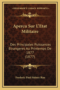 Apercu Sur L'Etat Militaire