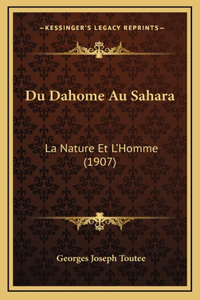 Du Dahome Au Sahara
