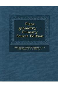 Plane Geometry