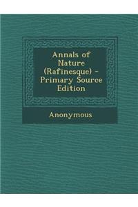 Annals of Nature (Rafinesque)