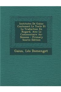 Institutes de Gaius