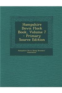 Hampshire Down Flock Book, Volume 7