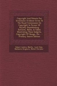 Copyright and Patents for Inventions