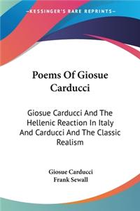 Poems Of Giosue Carducci