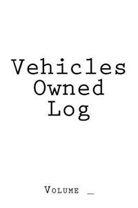 Vehicles Owned Log