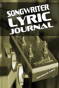 Songwriter Lyric Journal