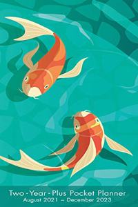 Butterfly Koi - 2 Year Pocket Planner 2022