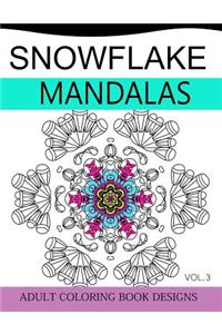 Snowflake Mandalas Volume 3