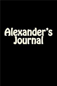 Alexander's Journal