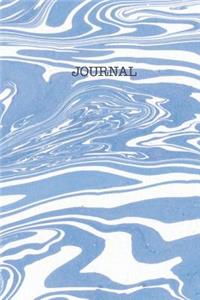 Blue Marble Swirls Journal