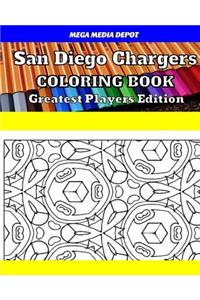 San Diego Chargers Coloring Book Greatest Players Edition