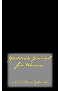 Gratitude Journal for Women